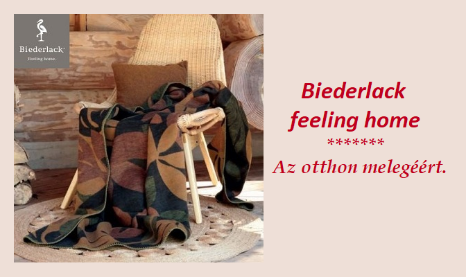 Biederlack plédek, takarók