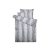 BAROKK ezüstszürke 3 részes pamutszatén ágyneműhuzat garnitúra