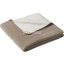 Biederlack Duo Cotton Melange pléd 150*200 cm natur-sand 