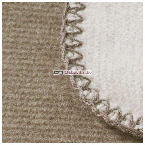 Biederlack Duo Cotton Melange pléd 150*200 cm natur-sand 