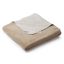 Biederlack Duo Cotton Melange 150*200 cm 58% pamut pléd krém-natúr szín