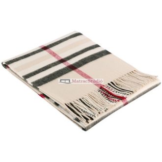   Biederlack Classy Camel 130*170 cm "Burberry" stílusú pléd