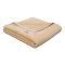Biederlack  Cotton Sense BEIGE 100% pamut meleg pléd bézs szín 150x200 cm