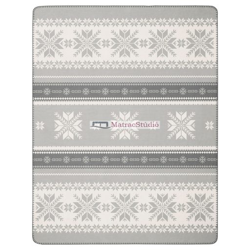 Biederlack Alpine Collection SNOW CRYSTALS - pamut pléd 150x200 cm