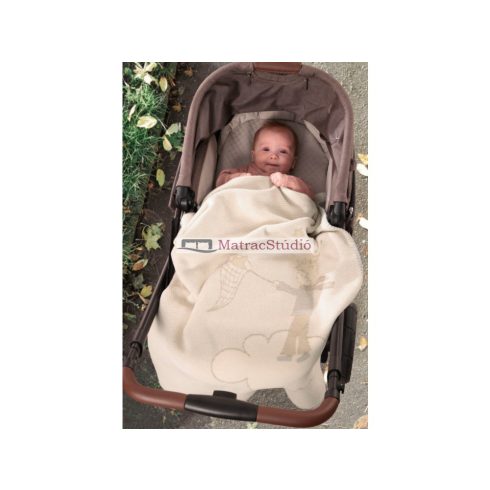 Biederlack Baby - Little Prince pamut baby takaró 75x100 cm