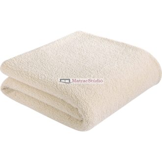   Biederlack TEDDY CREME - törtfehér bundás téli meleg pléd 150x200 cm
