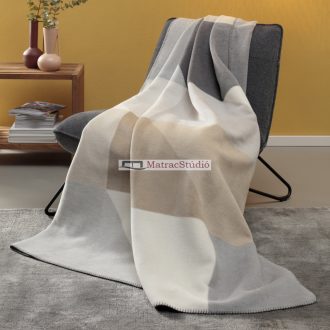   Biederlack Modern Classic "Great Stone" -  pamut pléd 220 x 240 cm