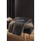 Biederlack FRAME MOKKA 100% merino gyapjú különlegesen finom meleg takaró prémium minőségben 150x200 cm