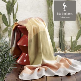 Biederlack STRIPE OASIS 100% pamut pléd