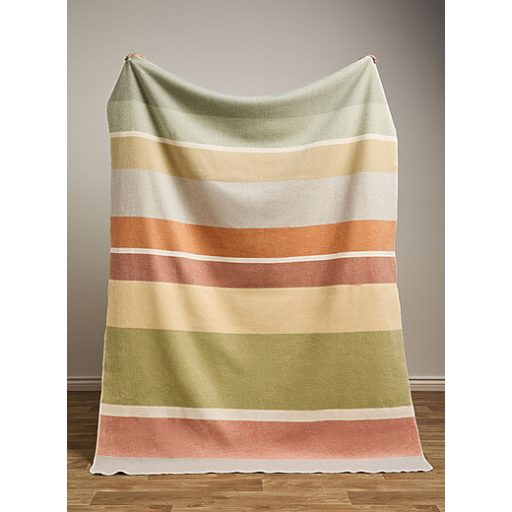 Biederlack STRIPE OASIS 100% pamut pléd