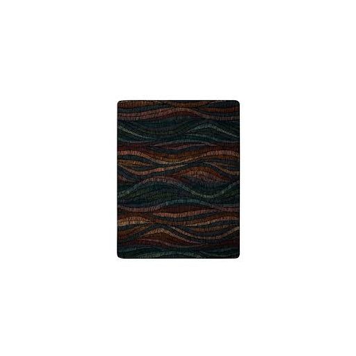 Biederlack VIVID WAVES - pamut pléd meleg szines 150x200 cm