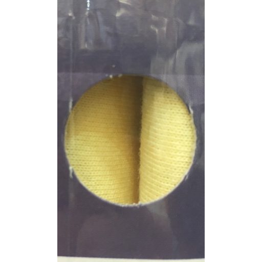 Pamut jersey gumis lepedő SONNE pasztell-sárga 180-200 x 200 cm