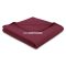 Biederlack Cotton Sense Rosewood - 100% organikus pamut meleg pléd elegáns mélypiros szín 150x200cm