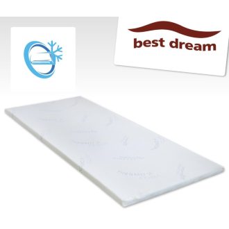   Best Deam Gel latex hűsítő, verejtékezés gátló fedőmatrac 100x200 cm