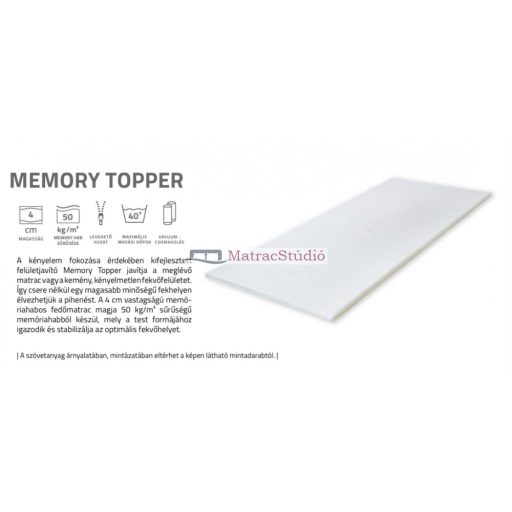 Best Dream Memory topper 160*200*4 cm