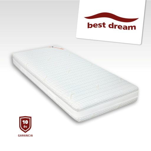 Best Dream MEMORY BAMBOO 200x200 cm hideghab+4cm memory-hab vákuummatrac 