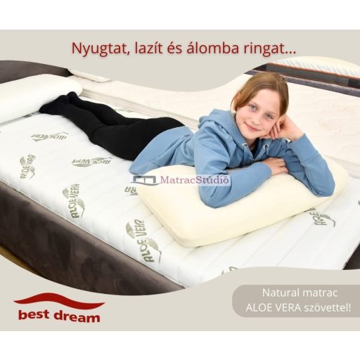Best Dream NATURAL 140*200 cm félkemény hideghab vákuummatrac 