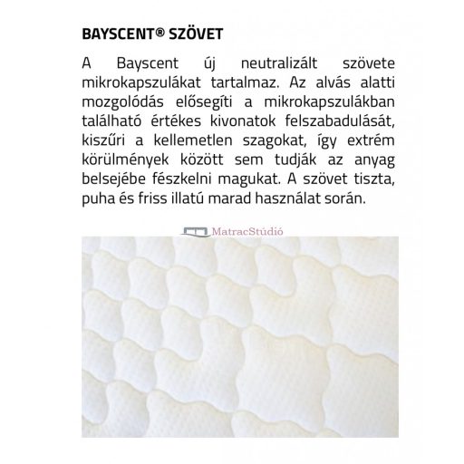 Best Dream PS 7 ZONE MEMORY prémium táskarugós matrac 90*200 cm