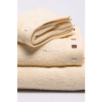 Belmanetti bambusz-pamut törölköző 70x140 krém színben