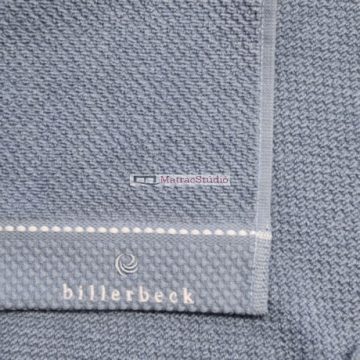 Billerbeck törölköző  ezüstszürkés-kék 50x100 cm