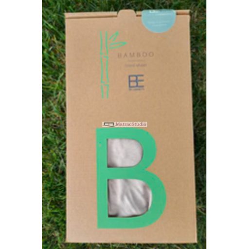 Belmanetti 70%bambusz-30%pamut hűs érzetet nyújtó gumis lepedő sand/homok szín 160x200 cm