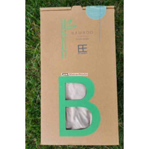 Belmanetti 70%bambusz-30% pamut hűs érzetet nyújtó gumis lepedő sand/homok szín 90x200 cm