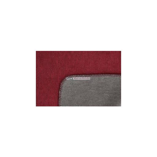 Biederlack Cotton duo melange  pléd meggy piros-grafit szürke szín 58% pamut 150x200 cm