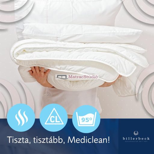 BILLERBECK MEDICLEAN  átmeneti paplan 100% pamut huzatban 135x200 cm