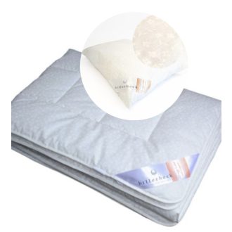   Billerbeck PANNI nyári 2 részes garnitúra 50% pamutot tartalmazó bájos apró virágmintás huzatban, antiallergén microszál  töltettel 135x200 / 50x70 cm