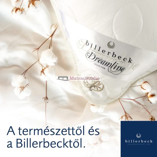 BILLERBECK LÉNA 60% len +  40% PCM "intelligens"- szál töltetű verejtékezést csökkentő, hűsítő nyári paplan  200x220 cm