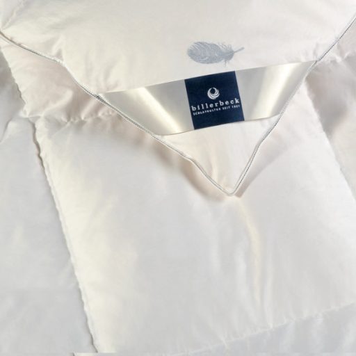 BILLERBECK LUNDA VIRGIN-SATIN  Casettino extra meleg pehelypaplan 135x200 cm 90% pehely töltettel 888 g  