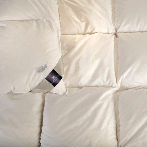 BILLERBECK ANIKÓ dupla pehelypaplan (téli) 200x220 cm, I.oszt. lúdtoll és 90%lúdpehely töltettel 