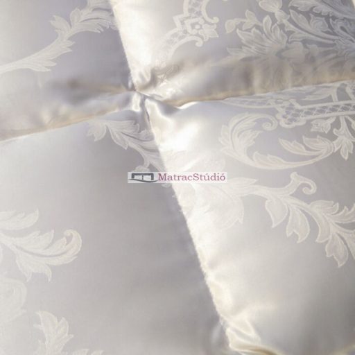 BILLERBECK Natasa exclusive pehelypaplan, (átmeneti,) 135x200 cm, különlegesen finom elegáns, 100% selyem huzatban, 100% fehér lúdpehely töltettel