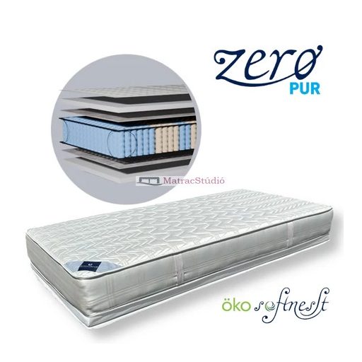 Billerbeck PADOVA SOTTOMANO - 180x200 cm nagy rugósűrűségű tasakrugós matrac kávába süppedő ágyhoz