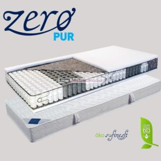   Billerbeck BELIZE HARD/ROCK SOTTOMANO - feszes, stabil táskarugós matrac  80x200 cm toll topperrel kávába süppedő ágyhoz