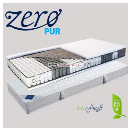 Billerbeck  BELIZE Marshmallow - szelíd, lágy rugózású táskarugós matrac lószőr párnázóréteggel 100*200 cm téli/nyári oldallal 