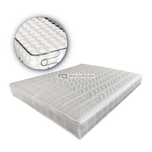 Billerbeck BELIZE Hard Rock - erős, feszes táskarugós matrac 180*200 cm kókusz réteggel, téli/nyári oldallal 