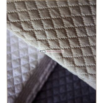   DIAMANTE portugál pamut jacquard ágytakaró bézs/mandula szín 160x240 cm