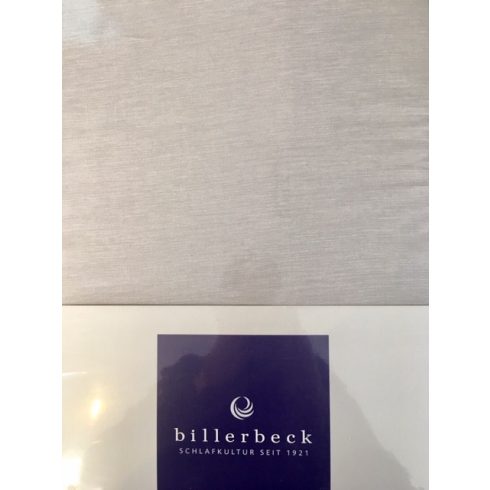 Billerbeck BIANKA "Stockholm" ezüstszürke melange 3 részes 100% pamutszatén ágyneműhuzat garnitúra
