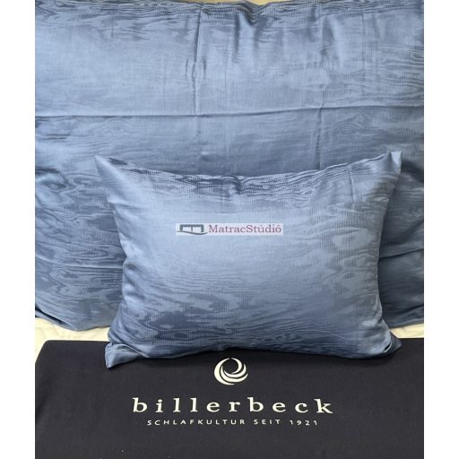 Billerbeck Regina Moire éjkék 3 részes ágyneműhuzat garnitúra 