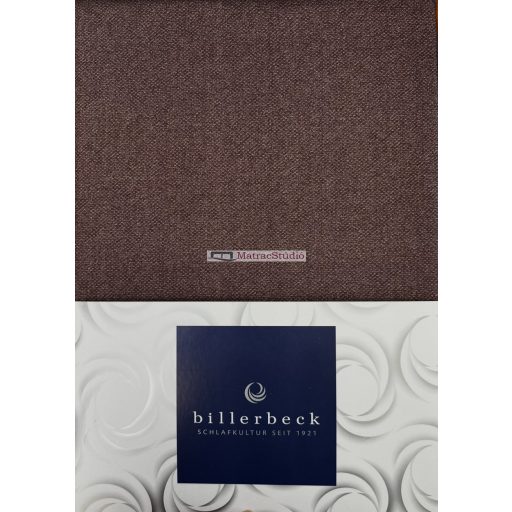 Billerbeck BIANKA AUTUMN BROWN  7 részes pamutszatén ágyneműhuzat garnitúra 200x220 cm-es dupla paplannal