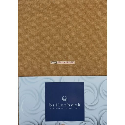 Billerbeck BIANKA AUTUMN YELLOW 7 részes pamutszatén ágyneműhuzat garnitúra 200x220 cm-es dupla paplannal