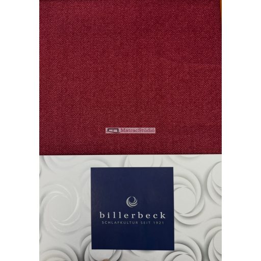 Billerbeck BIANKA AUTUMN RED 7 részes pamutszatén ágyneműhuzat garnitúra 200x220 cm-es dupla paplannal