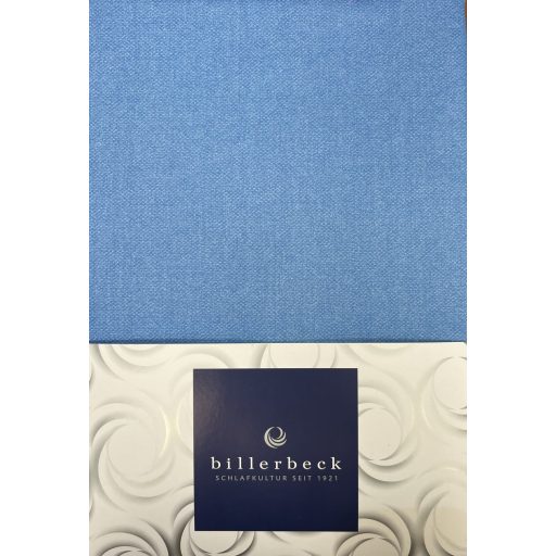 Billerbeck Bianka "BLUE HAVEN" - égszínkék 4 részes pamutszatén ágyneműhuzat garnitúra