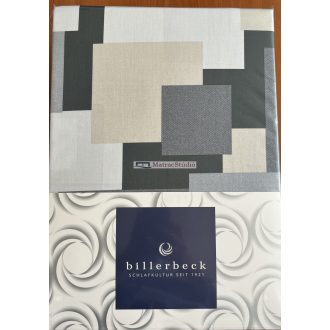   Billerbeck Bianka "Metropol Graphit" - szürke-bézs árnyalatos 4 részes 140x200/70x90/50x70/36x48 cm ágyneműhuzat garnitúra