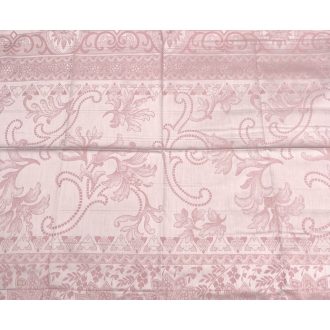   Billerbeck Bianka 100% pamut-szatén púderrózsaszín nyomott mitászatú középpárnahuzat 50x70 cm 2 db/csomag