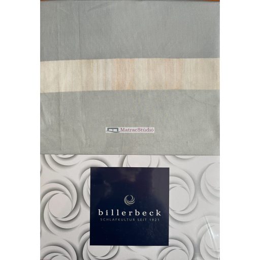 Billerbeck Bianka “Harmony” szürke-bézs 5r. Pamutszatén ágyneműhuzat garnitúra 
