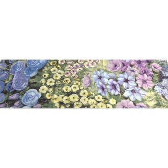   Billerbeck BIANKA ROLL hengerpárna huzat 40x15 cm szines virágmintázattal