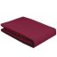 Billerbeck ELEGANTE jersey gumis lepedő bordó szín 140-160x200 cm