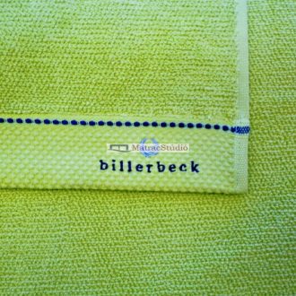   Billerbeck arc-és kéztörlő Limetta zöld színben 30x50 cm 